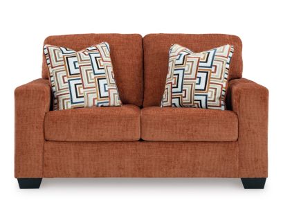 Ashley Aviemore Spice Orange Loveseat