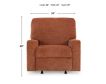 Ashley Aviemore Spice Orange Recliner small image number 9