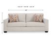 Ashley Aviemore Stone Queen Sleeper Sofa small image number 8