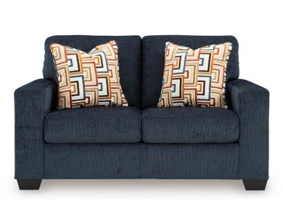 Ashley Aviemore Ink Blue Loveseat