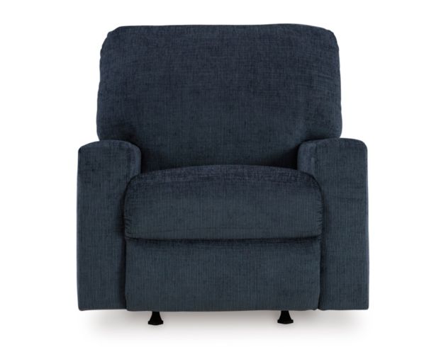 Ashley Aviemore Ink Blue Recliner large image number 1