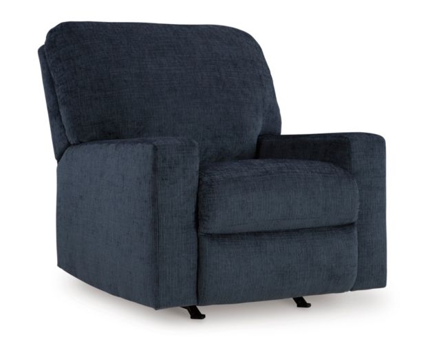 Ashley Aviemore Ink Blue Recliner large image number 2