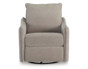 Ashley McBurg Taupe Power Swivel Recliner