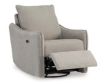 Ashley McBurg Taupe Power Swivel Recliner small image number 3