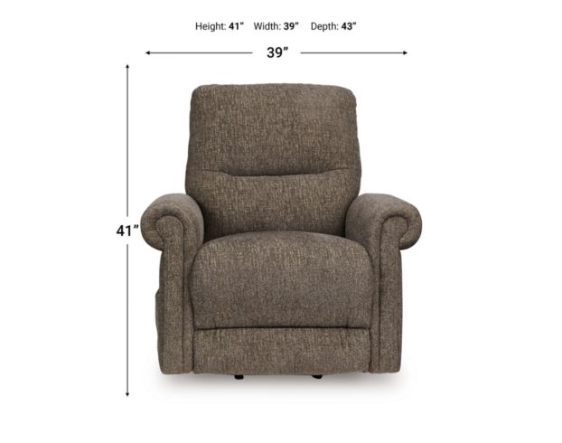 Ashley Aureta Earth Lift Recliner large image number 10