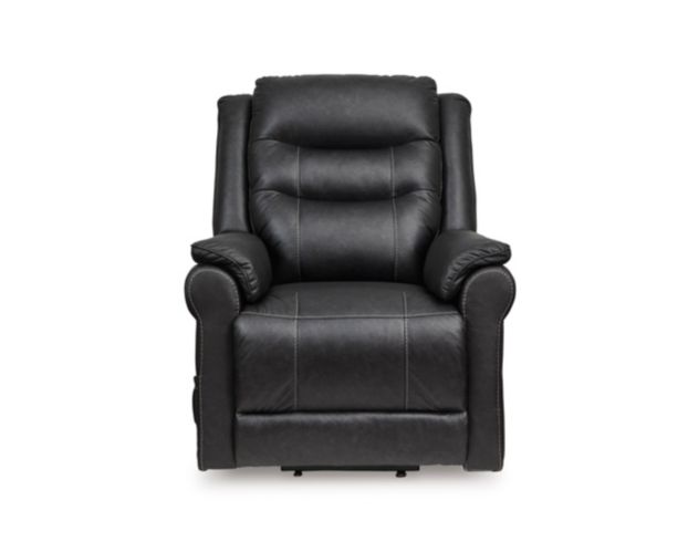 Ashley Oatman Carbon Black Lift Recliner large image number 1