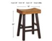 Ashley Glosco Brown Counter Stool small image number 2