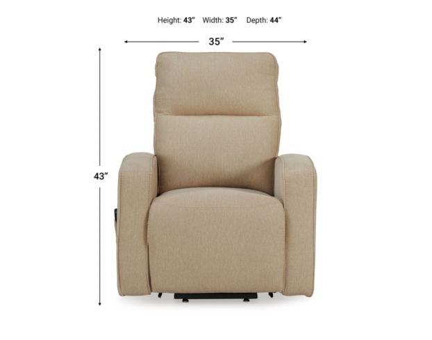 Ashley Starganza Taupe Lift Recliner large image number 9