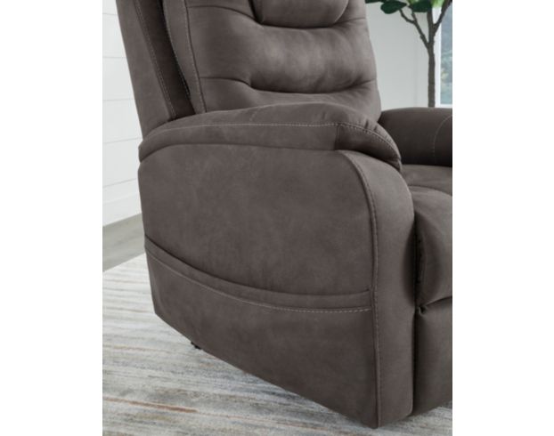 Ashley Snowfield Gunmetal Lift Recliner large image number 8