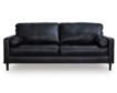 Ashley Bryceview Black Leather Sofa small image number 1