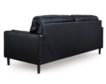 Ashley Bryceview Black Leather Sofa small image number 3