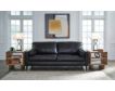 Ashley Bryceview Black Leather Sofa small image number 5