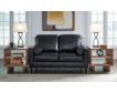 Ashley Bryceview Black Leather Loveseat small image number 5