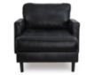 Ashley Bryceview Black Leather Chaise small image number 1