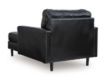 Ashley Bryceview Black Leather Chaise small image number 3