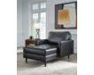 Ashley Bryceview Black Leather Chaise small image number 5