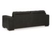 Ashley Luigi Thunder Black Leather Sofa small image number 4