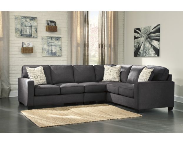 Ashley Alenya Charcoal 3-Piece Sectional large image number 2