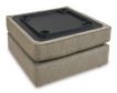 Ashley O'Phannon Brown Storage Ottoman small image number 4