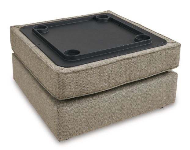 Ashley O'Phannon Brown Storage Ottoman large image number 4