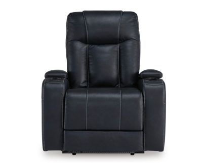 Ashley Feazada Sapphire Blue Power Rocker Recliner