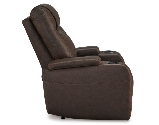 Ashley Schooner Rocks Umber Power Recliner large image number 5