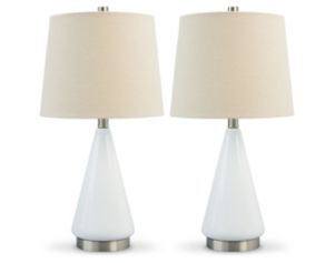 Ashley Ackson White Table Lamp (Set of 2)