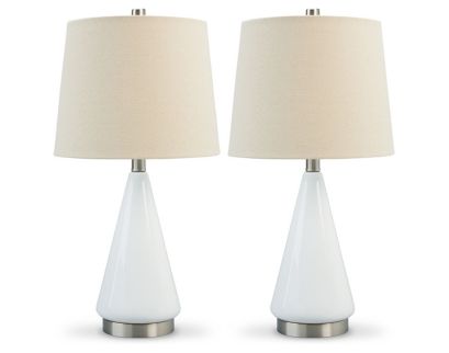 Ashley Ackson White Table Lamp (Set of 2)