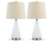 Ashley Ackson White Table Lamp (Set of 2) small image number 2