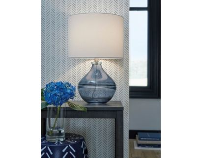 Ashley Lemmitt Navy Table Lamp