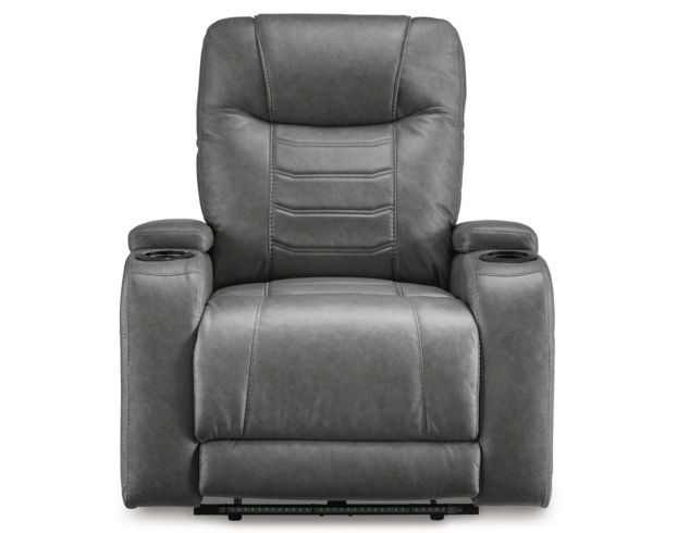 Ashley Schooner Rocks Slate Power Recliner large image number 1