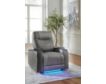 Ashley Schooner Rocks Slate Power Recliner small image number 2