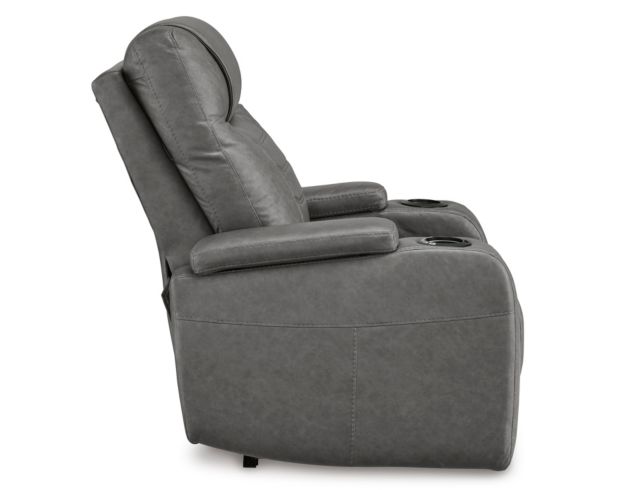 Ashley Schooner Rocks Slate Power Recliner large image number 5