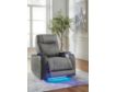 Ashley Schooner Rocks Slate Power Recliner small image number 8