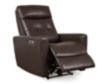 Ashley Pisgham Chocolate Dual Power Leather Recliner small image number 4