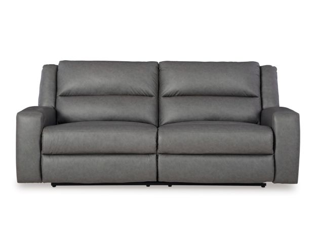 Ashley Brixworth Slate Reclining Sofa large image number 1