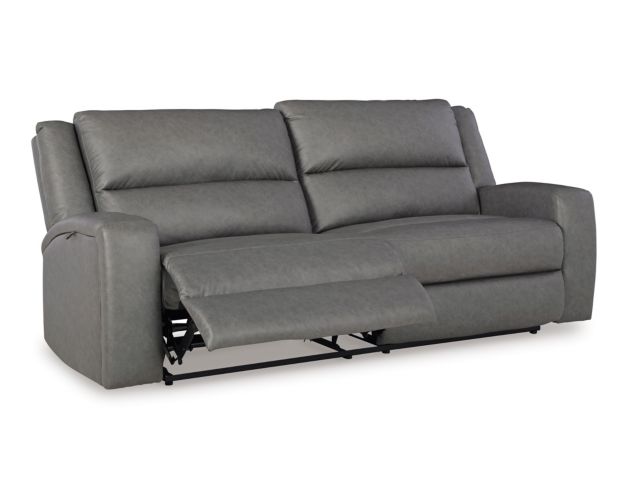 Ashley Brixworth Slate Reclining Sofa large image number 4