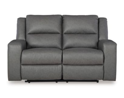 Ashley Brixworth Slate Reclining Loveseat