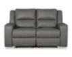 Ashley Brixworth Slate Reclining Loveseat small image number 1