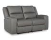 Ashley Brixworth Slate Reclining Loveseat small image number 3