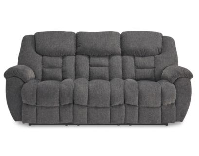 Ashley Foreside Charcoal Reclining Sofa