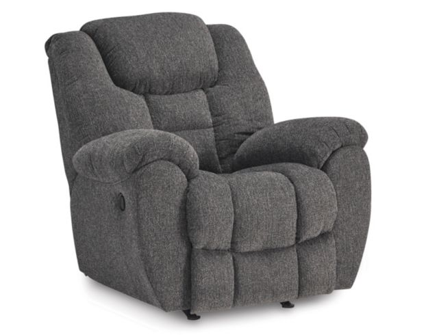 Ashley Foreside Charcoal Rocker Recliner large image number 3