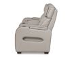 Ashley Boyington Gray Dual Power Leather Reclining Loveseat with Console small image number 6