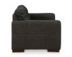 Ashley Luigi Thunder Black Leather Loveseat small image number 4