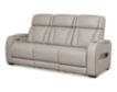 Ashley Boyington Gray Dual Power Leather Reclining Sofa small image number 3