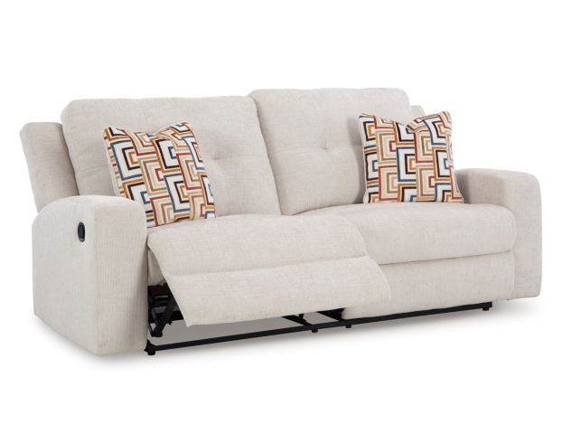 Ashley Danum Stone Reclining Sofa large image number 4