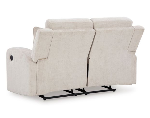 Ashley Danum Stone Reclining Loveseat large image number 6