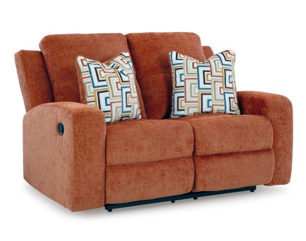 Ashley Danum Spice Reclining Loveseat large image number 3