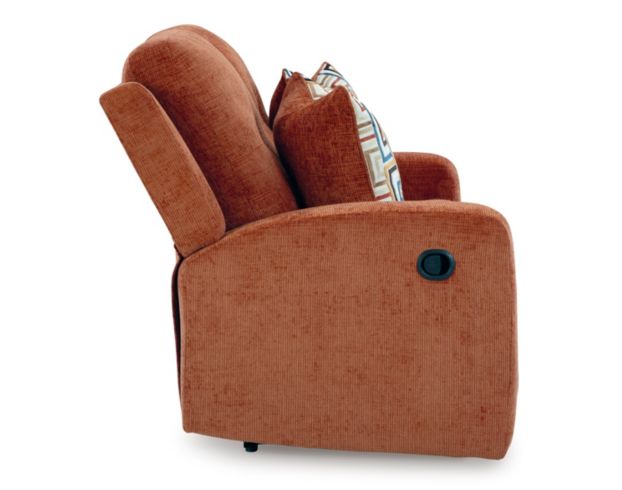 Ashley Danum Spice Reclining Loveseat large image number 5