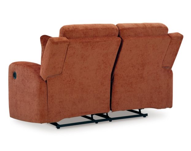 Ashley Danum Spice Reclining Loveseat large image number 6